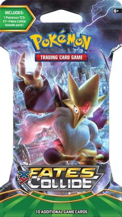 Pokemon XY - Fates Collide Sleeved Booster Pack [Mega Alakazam]
