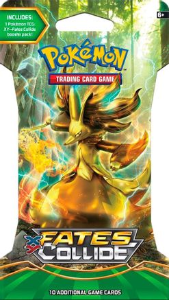 Pokemon XY - Fates Collide Sleeved Booster Pack [Delphox BREAK]