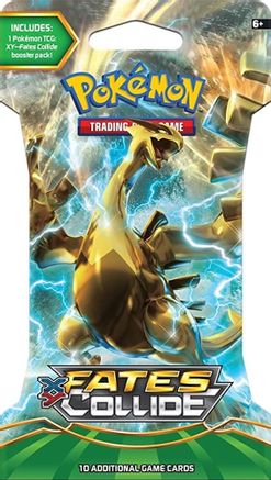 Pokemon XY - Fates Collide Sleeved Booster Pack [Lugia BREAK]