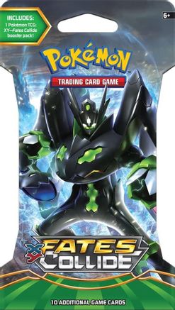 Pokemon XY - Fates Collide Sleeved Booster Pack [Zygarde]