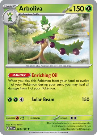 Arboliva - 023/198 (Line Holo) (23) [Miscellaneous Cards & Products] Holofoil