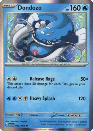 Dondozo - 061/198 (Line Holo) (61) [Miscellaneous Cards & Products] Holofoil