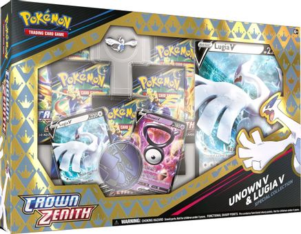 Pokemon Crown Zenith Special Collection [Unown V & Lugia V]