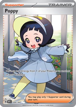 Poppy - 220/197 (220) [SV03: Obsidian Flames] Holofoil