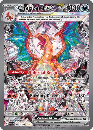 Charizard ex - 223/197 (223) [SV03: Obsidian Flames] Holofoil