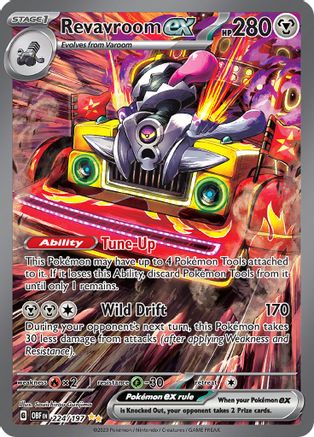Revavroom ex - 224/197 (224) [SV03: Obsidian Flames] Holofoil
