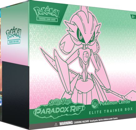 Pokemon Paradox Rift Pokemon Center Elite Trainer Box (Exclusive) [Iron Valiant]