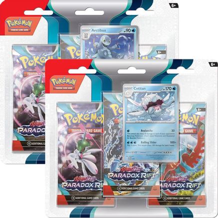 Pokemon Paradox Rift 3 Pack Blister [Set of 2]