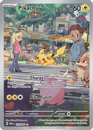 Pikachu - 173/165 (173) [SV: Scarlet & Violet 151] Holofoil