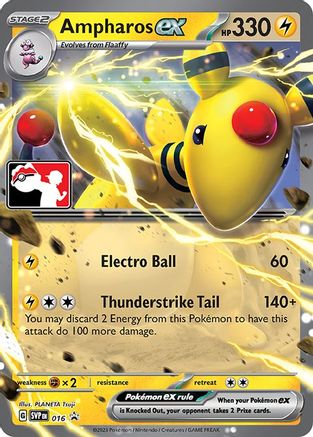 Ampharos ex (16) [Prize Pack Series Cards]