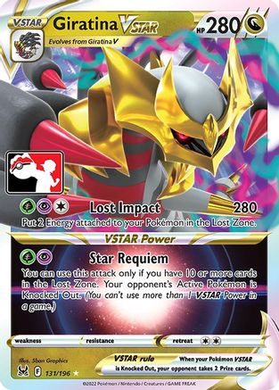 Giratina VSTAR (131) [Prize Pack Series Cards] Holofoil