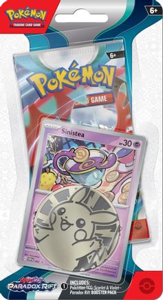 Pokemon Paradox Rift Single Pack Blister [Sinistea]