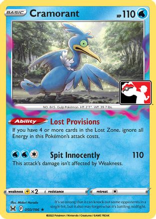 Cramorant (50) [Prize Pack Series Cards] Holofoil