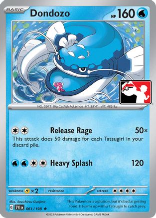 Dondozo (61) [Prize Pack Series Cards]