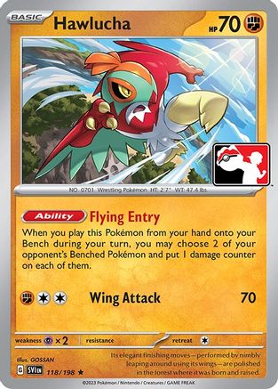 Hawlucha (118) [Prize Pack Series Cards]