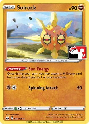 Solrock (69) [Prize Pack Series Cards]
