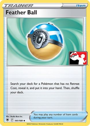 Feather Ball (141) [Prize Pack Series Cards] Holofoil