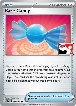 Rare Candy - 191/198 (191) [Prize Pack Series Cards]