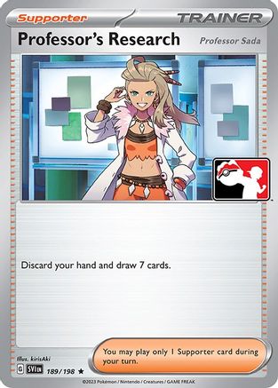 Professor's Research - 189/198 (189) [Prize Pack Series Cards]