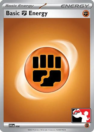 Basic Fighting Energy - 006 (6) [Prize Pack Series Cards] Holofoil