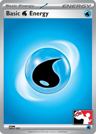 Basic Water Energy - 003 (3) [Prize Pack Series Cards]