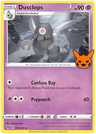 Dusclops (70) [Trick or Trade BOOster Bundle 2023]