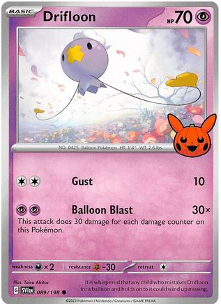 Drifloon (89) [Trick or Trade BOOster Bundle 2023]