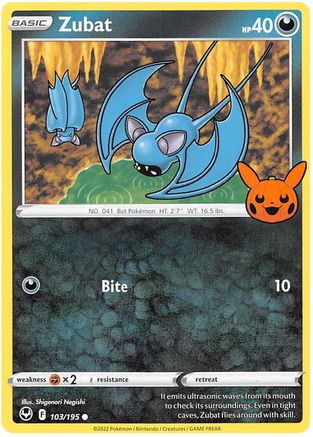 Zubat (103) [Trick or Trade BOOster Bundle 2023]