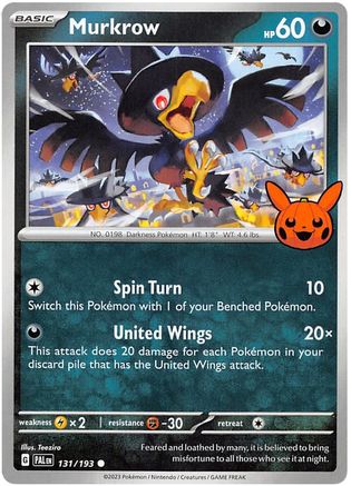 Murkrow (131) [Trick or Trade BOOster Bundle 2023]