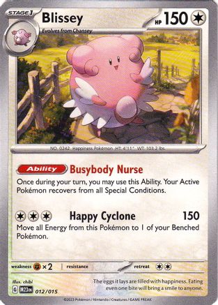 Blissey (12) [McDonald's Promos 2023]