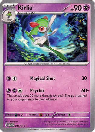 Kirlia (15) [McDonald's Promos 2023]