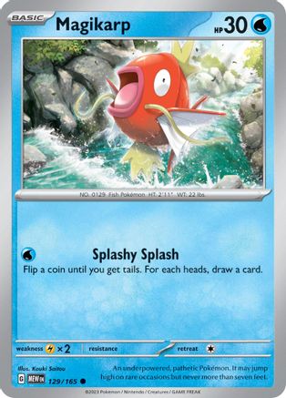 Magikarp (129) [SV: Scarlet & Violet 151] Reverse Holofoil