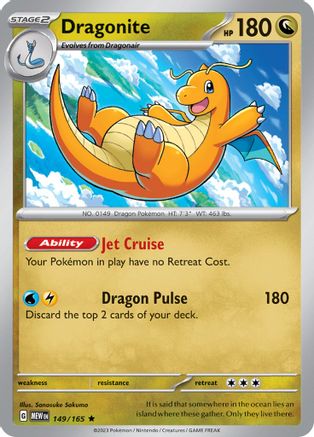Dragonite (149) [SV: Scarlet & Violet 151] Reverse Holofoil