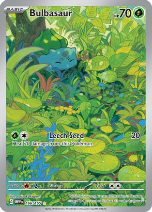 Bulbasaur - 166/165 (166) [SV: Scarlet & Violet 151] Holofoil