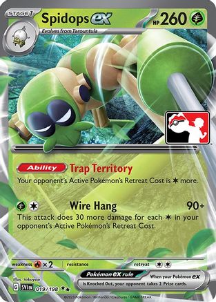 Spidops ex - 019/198 (19) [Prize Pack Series Cards] Holofoil
