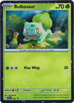 Bulbasaur - 046 (Cosmos Holo) (46) [SV: Scarlet & Violet Promo Cards] Holofoil