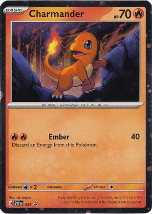 Charmander - 047 (Cosmos Holo) (47) [SV: Scarlet & Violet Promo Cards] Holofoil