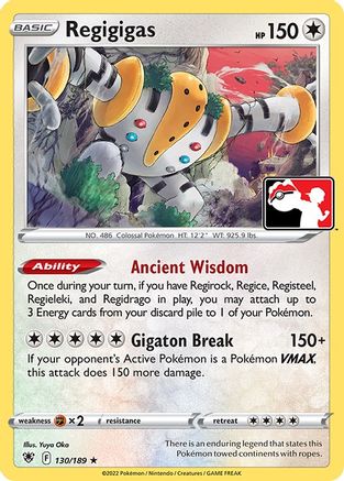 Regigigas (130) [Prize Pack Series Cards]