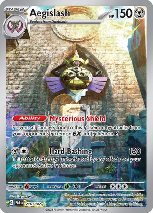 Aegislash - 210/182 (210) [SV04: Paradox Rift] Holofoil