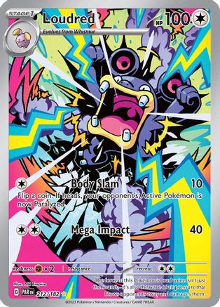 Loudred - 212/182 (212) [SV04: Paradox Rift] Holofoil