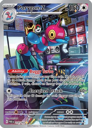 Porygon-Z - 214/182 (214) [SV04: Paradox Rift] Holofoil