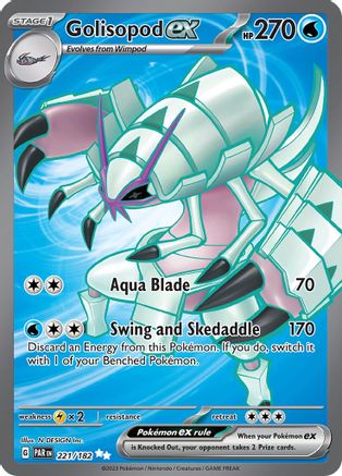 Golisopod ex - 221/182 (221) [SV04: Paradox Rift] Holofoil