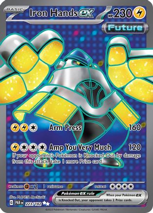 Iron Hands ex - 223/182 (223) [SV04: Paradox Rift] Holofoil