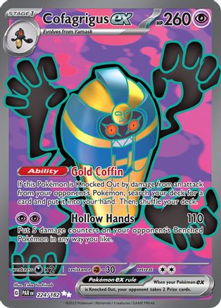 Cofagrigus ex - 224/182 (224) [SV04: Paradox Rift] Holofoil
