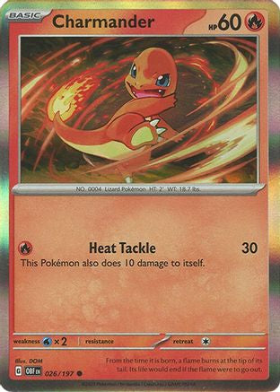 Charmander - 026/197 (26) [Miscellaneous Cards & Products] Holofoil