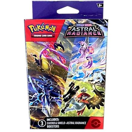 Pokemon Astral Radiance 3 Pack Hanger Box