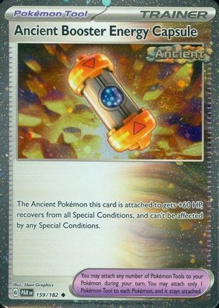 Ancient Booster Energy Capsule (159) [Miscellaneous Cards & Products] Holofoil