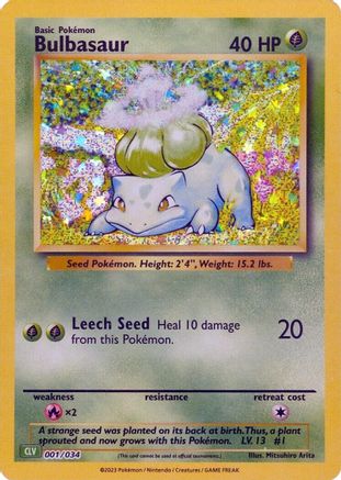 Bulbasaur (1) [Trading Card Game Classic] Holofoil