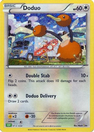 Doduo (13) [Trading Card Game Classic] Holofoil