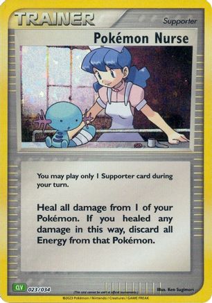 Pokemon Nurse (23) [Trading Card Game Classic] Holofoil